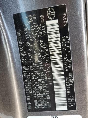 2024 TOYOTA CAMRY SE N - 4T1G11AK7RU890872
