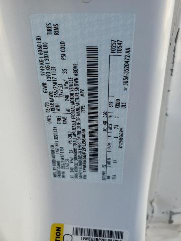 2023 FORD BRONCO BAS 1FMEE5BP2PLB64059