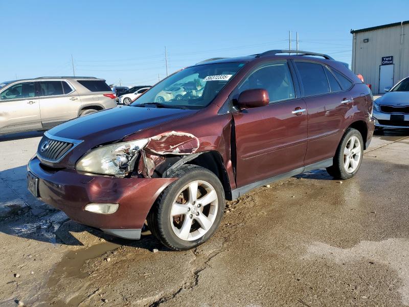 LEXUS RX 350 2008 purple  gas JTJHK31U482853899 photo #1