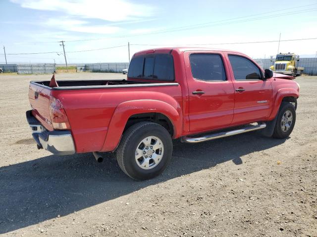 TOYOTA TACOMA DOU 2006 red crew pic gas 5TELU42N06Z148448 photo #4