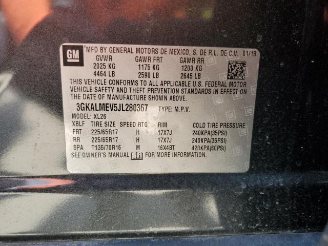 2018 GMC TERRAIN SL 3GKALMEV5JL280367