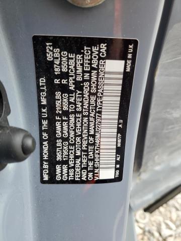 2021 HONDA CIVIC SPOR - SHHFK7H46MU227977