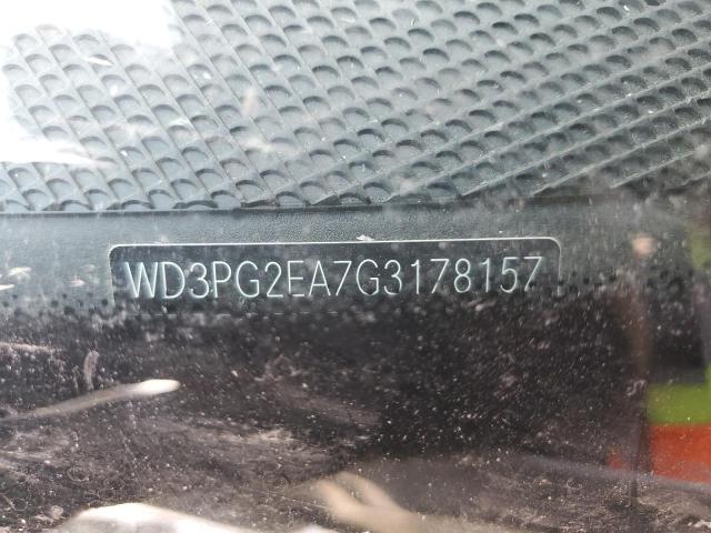 2016 MERCEDES-BENZ METRIS - WD3PG2EA7G3178157