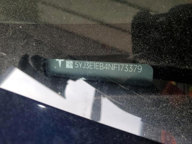 2022 TESLA MODEL 3 - 5YJ3E1EB4NF173379