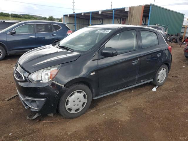 MITSUBISHI MIRAGE ES 2017 black  gas ML32A3HJ0HH009317 photo #1