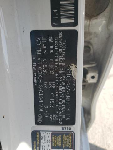 2017 KIA FORTE LX - 3KPFK4A74HE014381