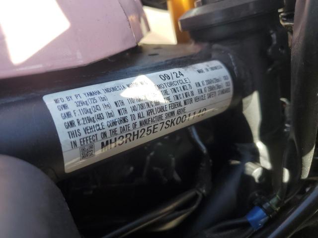 2025 YAMAHA YFZ320 A - MH3RH25E7SK001140