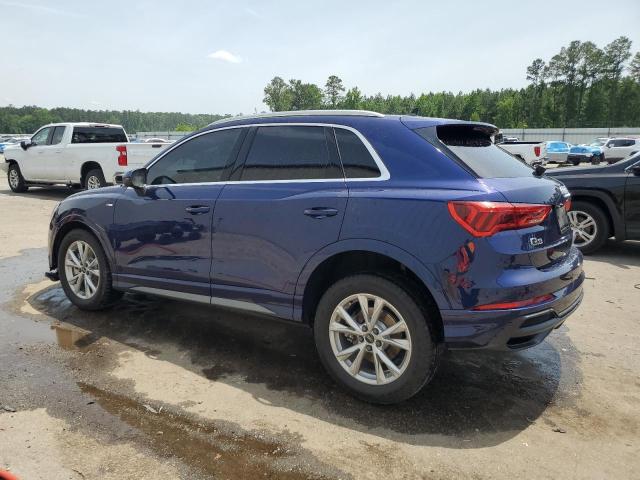 AUDI Q3 PREMIUM 2022 blue  gas WA1EECF31N1080897 photo #3
