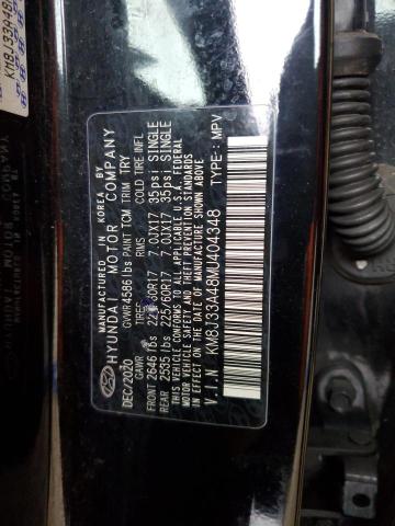 2021 HYUNDAI TUCSON LIM - KM8J33A48MU404348