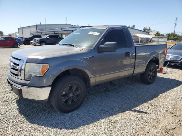 FORD F150 2010 gray  gas 1FTMF1CW8AKA64850 photo #1