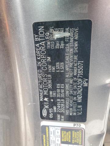 2015 KIA SOUL - KNDJN2A20F7185071