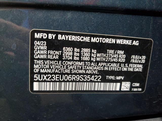 2024 BMW X5 XDRIVE4 - 5UX23EU06R9S35422