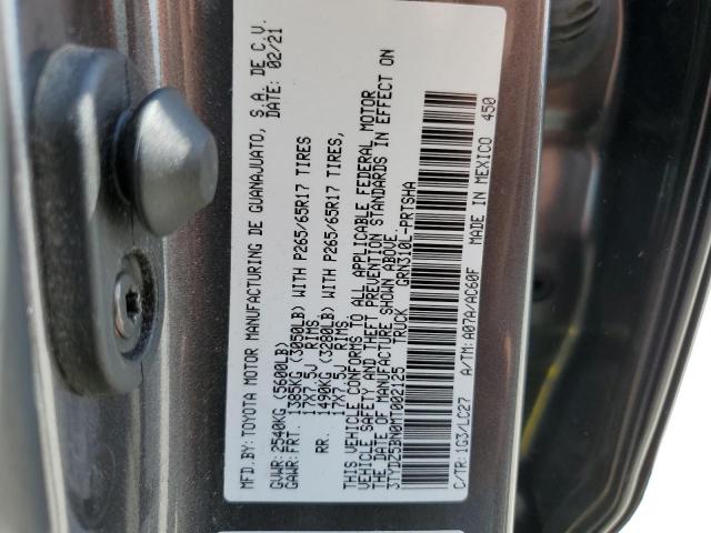 2021 TOYOTA TACOMA DOU - 3TYDZ5BN0MT002125