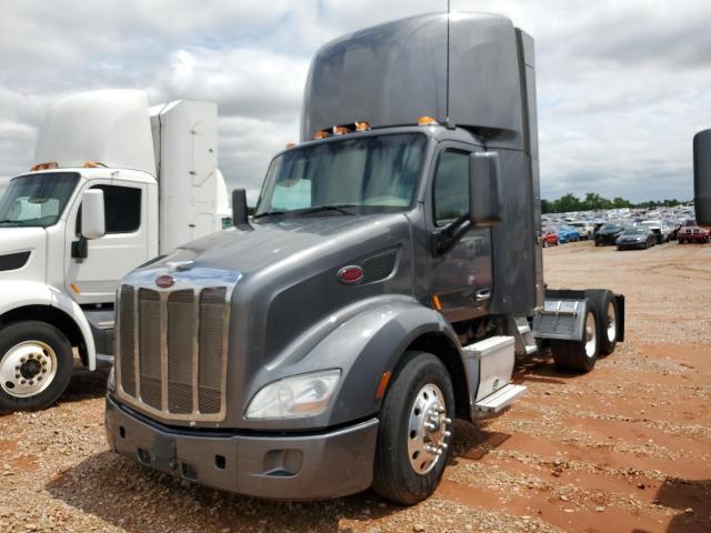 PETERBILT 579 2019 gray  compressed natural gas 1NPBDH9XXKD272619 photo #3