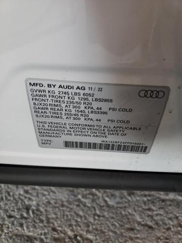 2023 AUDI Q4 E-TRON WA132BFZ4PP016061