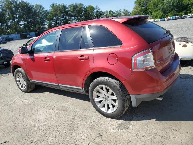 FORD EDGE SEL 2009 red  gas 2FMDK48C19BA29628 photo #3