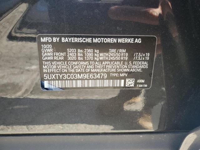 2021 BMW X3 SDRIVE3 - 5UXTY3C03M9E63479