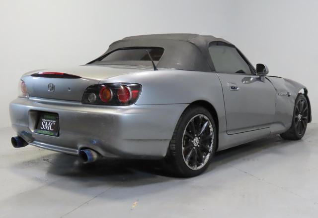 HONDA S2000 2008 silver  Gasoline JHMAP21488S001246 photo #4