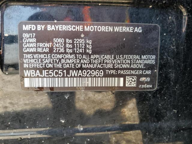 2018 BMW 540 I - WBAJE5C51JWA92969
