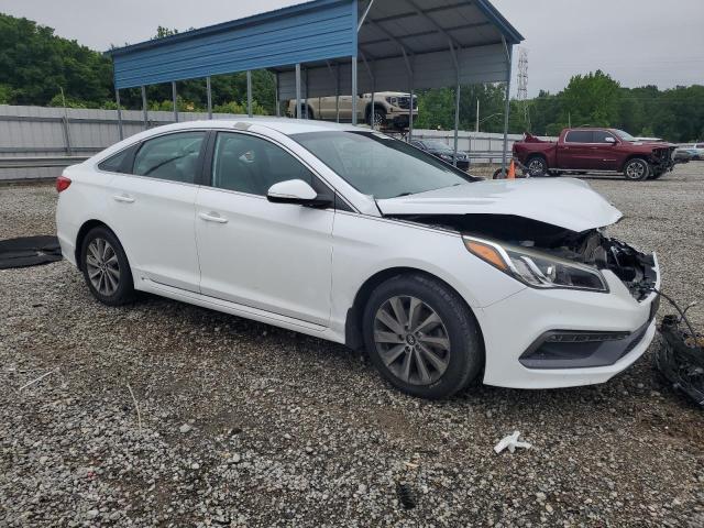 Vin: 5npe34afxgh261589, lot: 56028185, hyundai sonata sport 20164