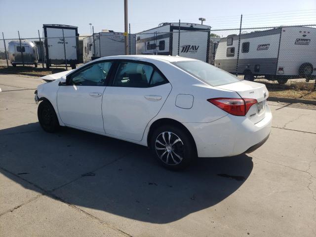 TOYOTA COROLLA L 2017 white  gas 5YFBURHE5HP639364 photo #3