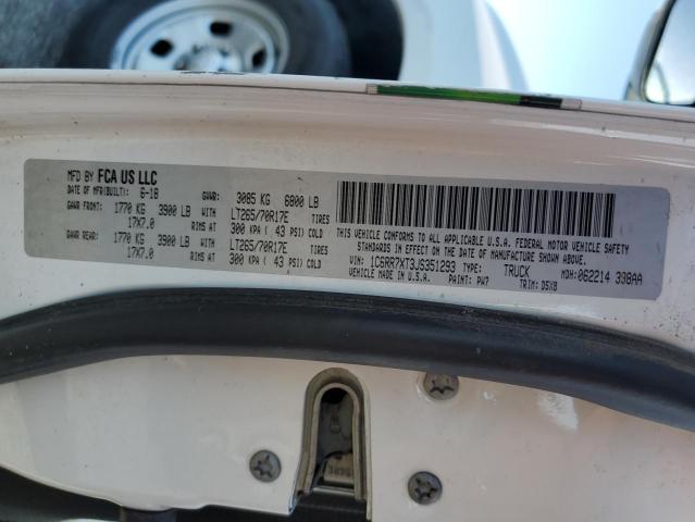 2018 RAM 1500 SSV 1C6RR7XT3JS351293