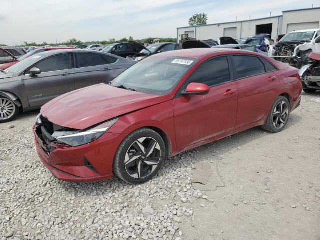 Vin: kmhls4ag6pu503590, lot: 55747535, hyundai elantra sel 2023 img_1