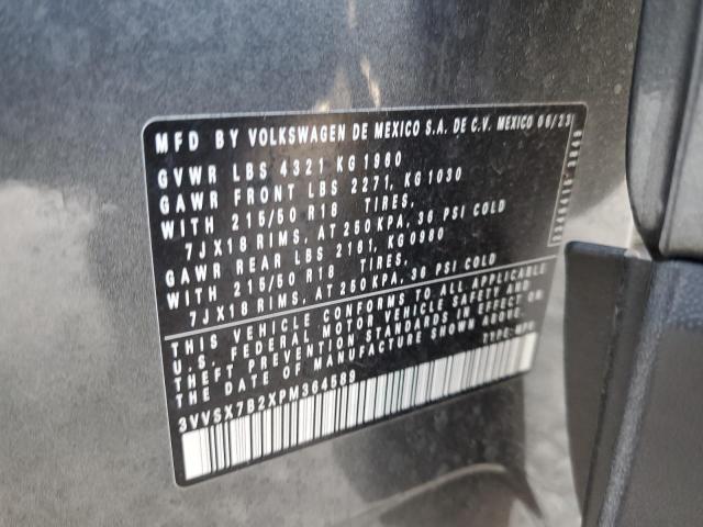 2023 VOLKSWAGEN TAOS SE #3309384982