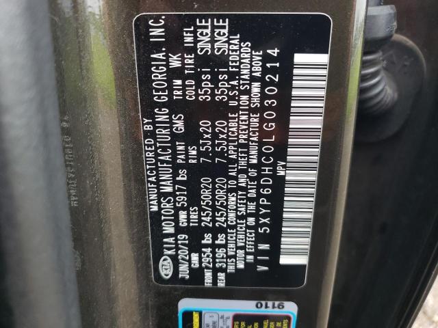 2020 KIA TELLURIDE - 5XYP6DHC0LG030214