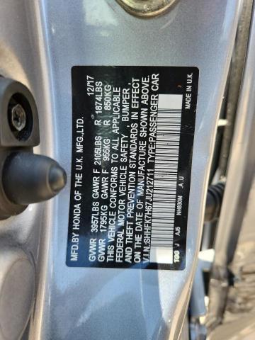 2018 HONDA CIVIC EX SHHFK7H67JU212711