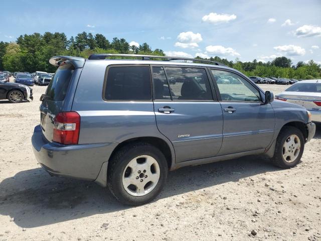 TOYOTA HIGHLANDER 2007 blue  gas JTEEP21A370211932 photo #4