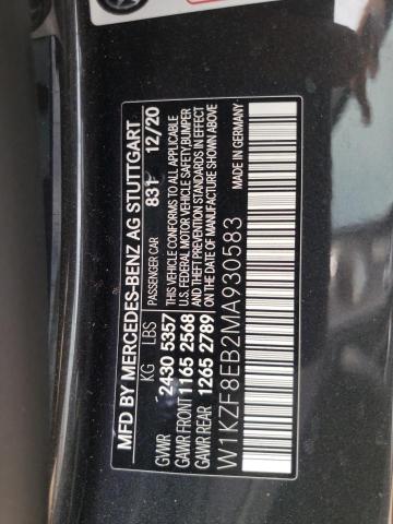 2021 MERCEDES-BENZ E 350 4MAT - W1KZF8EB2MA930583