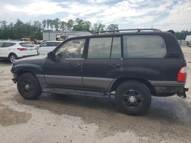 LEXUS LX 470 2002 black  gas JTJHT00W923519349 photo #3