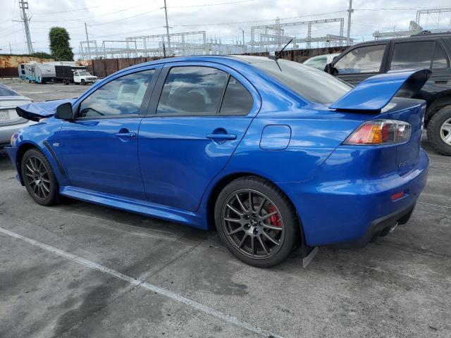 MITSUBISHI LANCER EVO 2015 blue  gas JA32W7FV3FU028586 photo #3