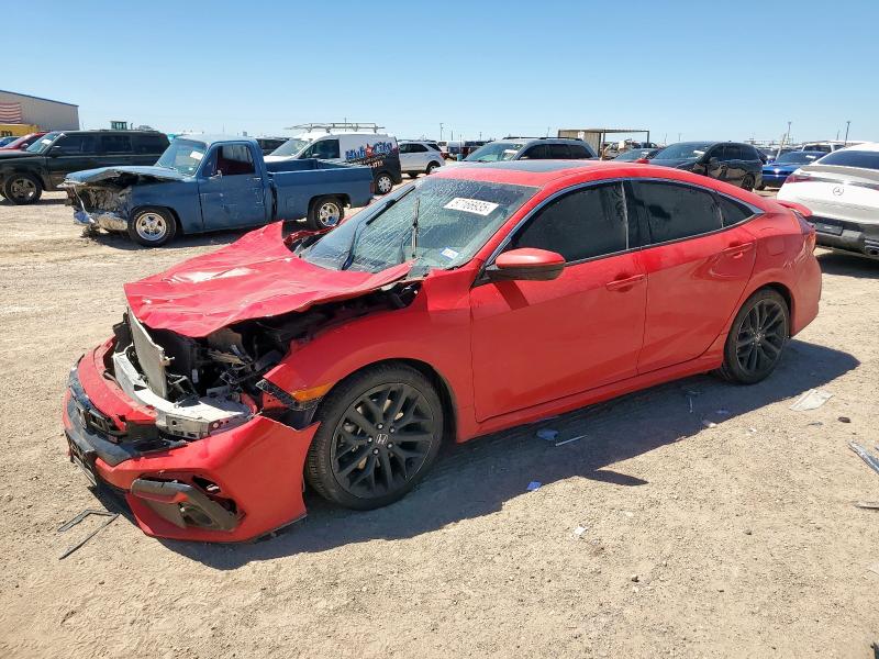 Vin: 2hgfc1e50lh705541, lot: 57166935, honda civic si 2020 img_1