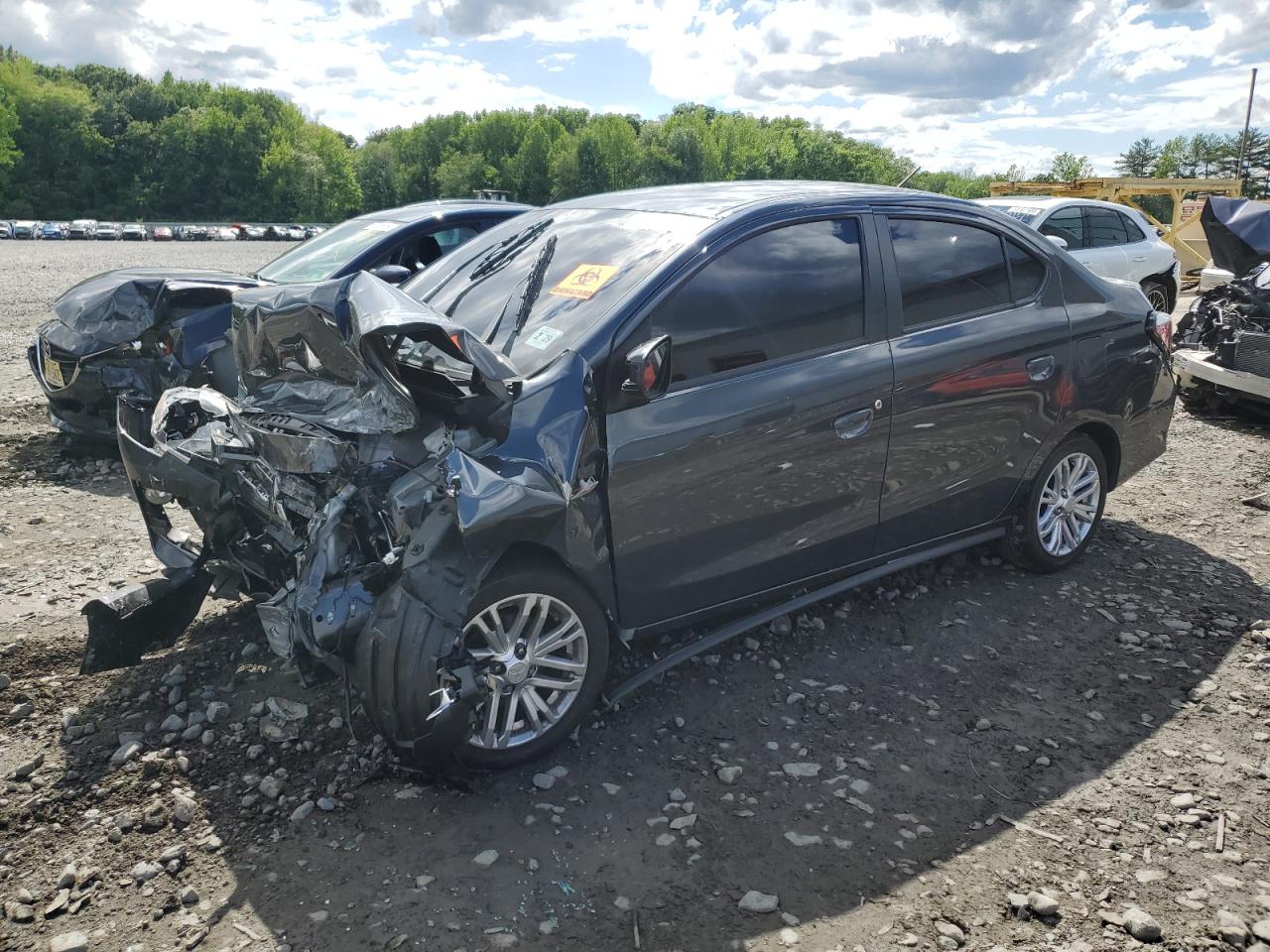  Salvage Mitsubishi Mirage