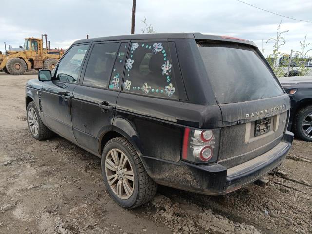 LAND ROVER RANGE ROVE 2011 black  gas SALMF1D42BA352103 photo #3