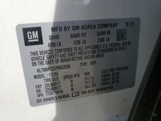 2023 CHEVROLET TRAILBLAZE - KL79MPS25PB052836
