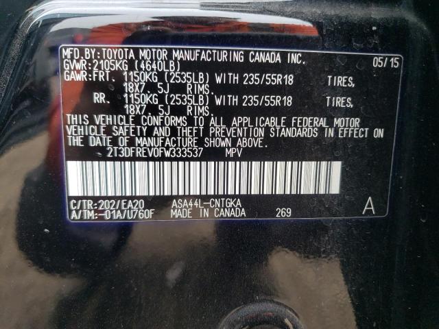 2015 TOYOTA RAV4 LIMIT #3292464705