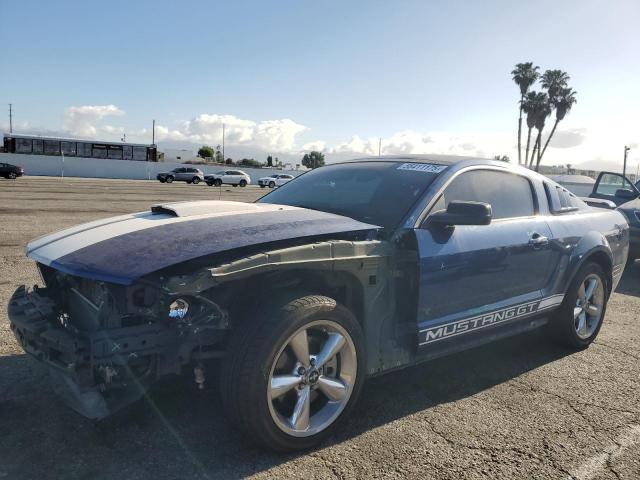 FORD MUSTANG GT 2009 blue coupe gas 1ZVHT82H695146783 photo #1