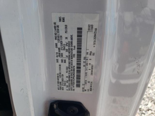 2018 FORD F150 SUPER - 1FTEX1CP9JKE36674
