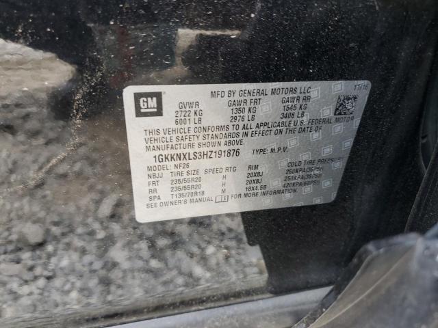 2017 GMC ACADIA DEN 1GKKNXLS3HZ191876