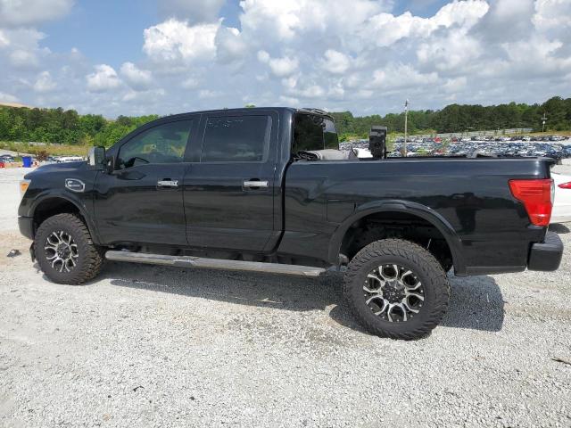 NISSAN TITAN XD S 2016 black crew pic diesel 1N6BA1F46GN513494 photo #3