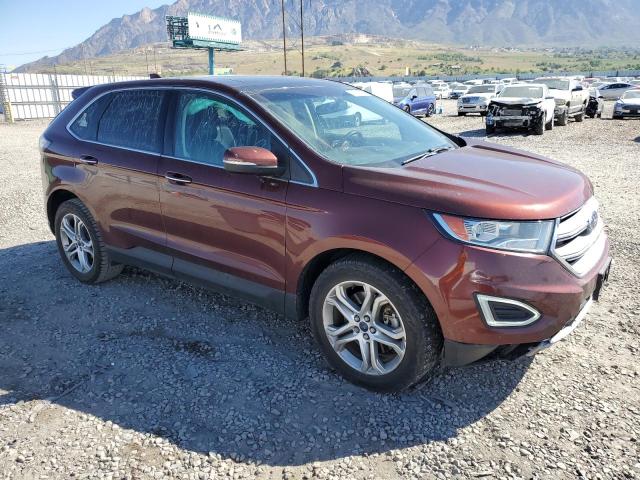 Vin: 2fmtk4k90fbc42106, lot: 55633095, ford edge titanium 20154
