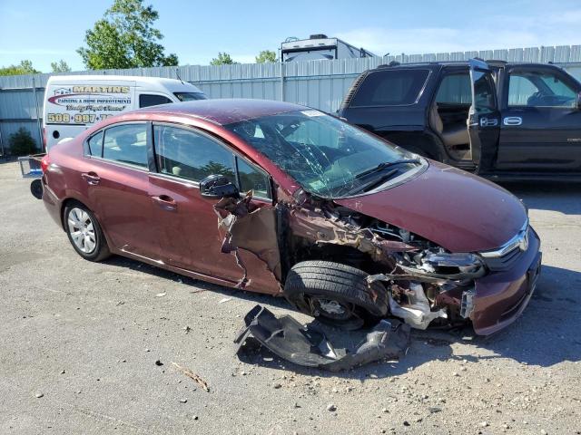 Vin: 2hgfb2f56ch589253, lot: 57870155, honda civic lx 20124