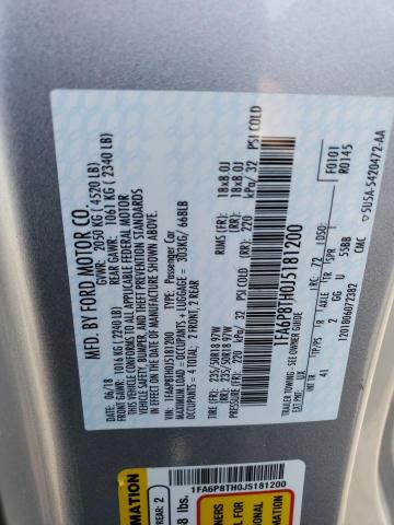 2018 FORD MUSTANG - 1FA6P8TH0J5181200