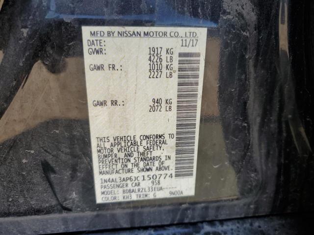 2018 NISSAN ALTIMA 2.5 - 1N4AL3AP6JC150774