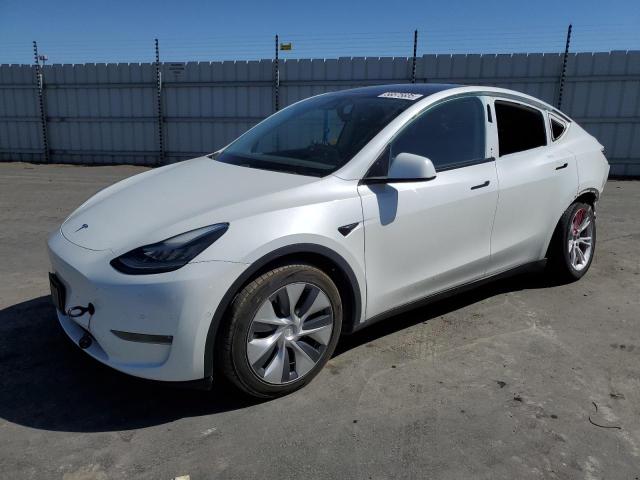 Vin: 5yjygdee6lf018602, lot: 56575635, tesla model y 2020 img_1