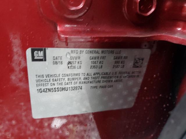 2017 BUICK LACROSSE P - 1G4ZN5SS0HU132874