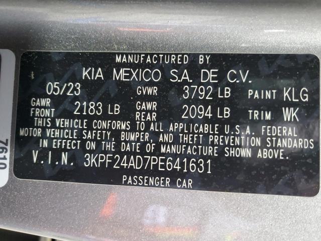 2023 KIA FORTE LX - 3KPF24AD7PE641631